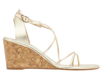 Meloivia Mid Wedge Platinum