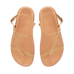 Aimilia Leather Natural sandals top