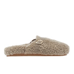 Vasilitsa Shearling Camel sandals side