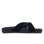 Anilio Suede Black sandals side