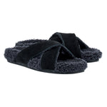 Anilio Suede Black sandals 3-4