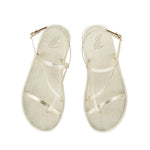 Alethea Flip Flop All Platinum top