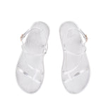 Alethea Flip Flop All Silver top