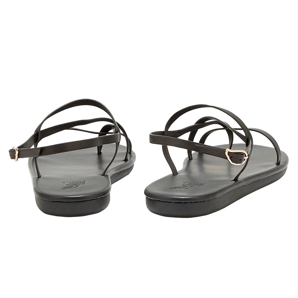 Alethea Flip Flop Black back