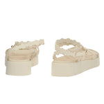 Aspis Leather Off White sandals back