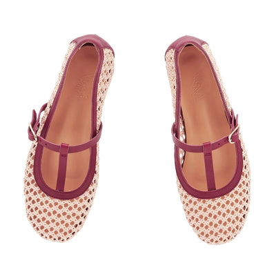 Aerati Ballet Flat Nude top view