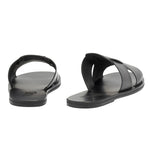 Miltiadis Leather Black back