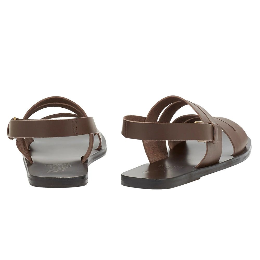 Irodotos Leather T-Moro sandals back