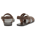 Irodotos Leather T-Moro sandals back