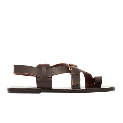 Paris Leather T-Moro sandals side