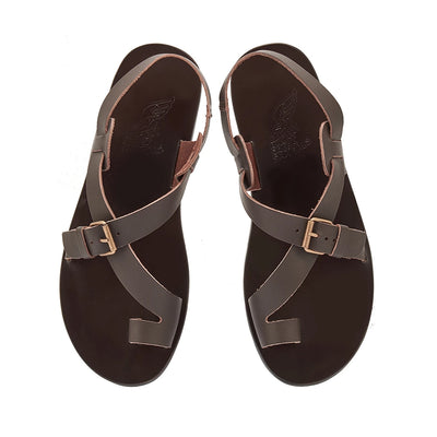 Paris Leather T-Moro sandals top