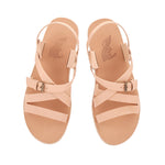 Hercules Leather Natural sandals top