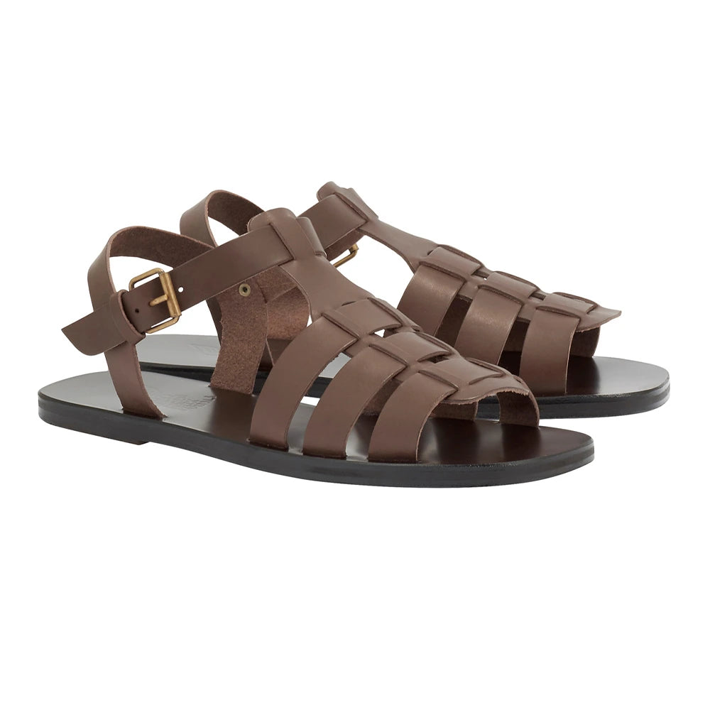 Ektoras Leather T-Moro sandals 3-4