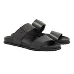 Kimon Leather Black sandals 3-4