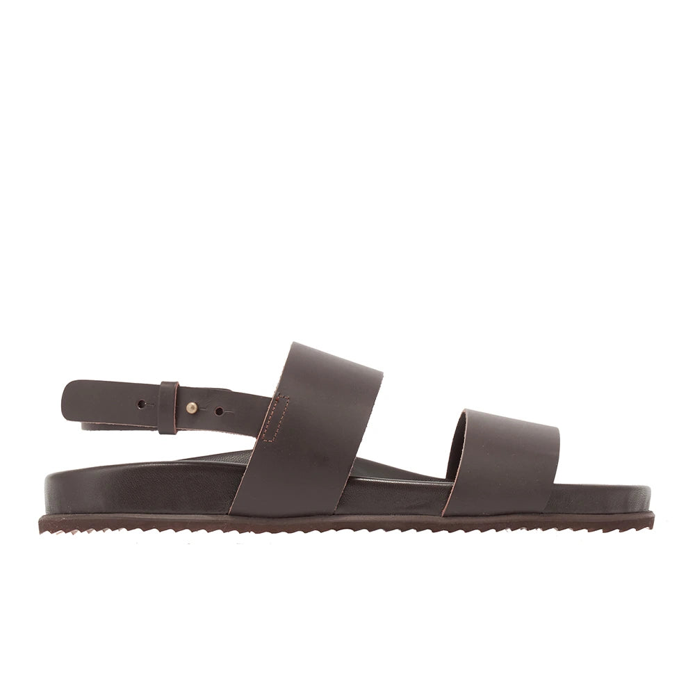 Dimos Leather T-Moro backstrap sandals side