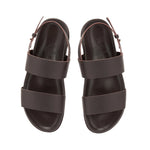 Dimos Leather T-Moro backstrap sandals top
