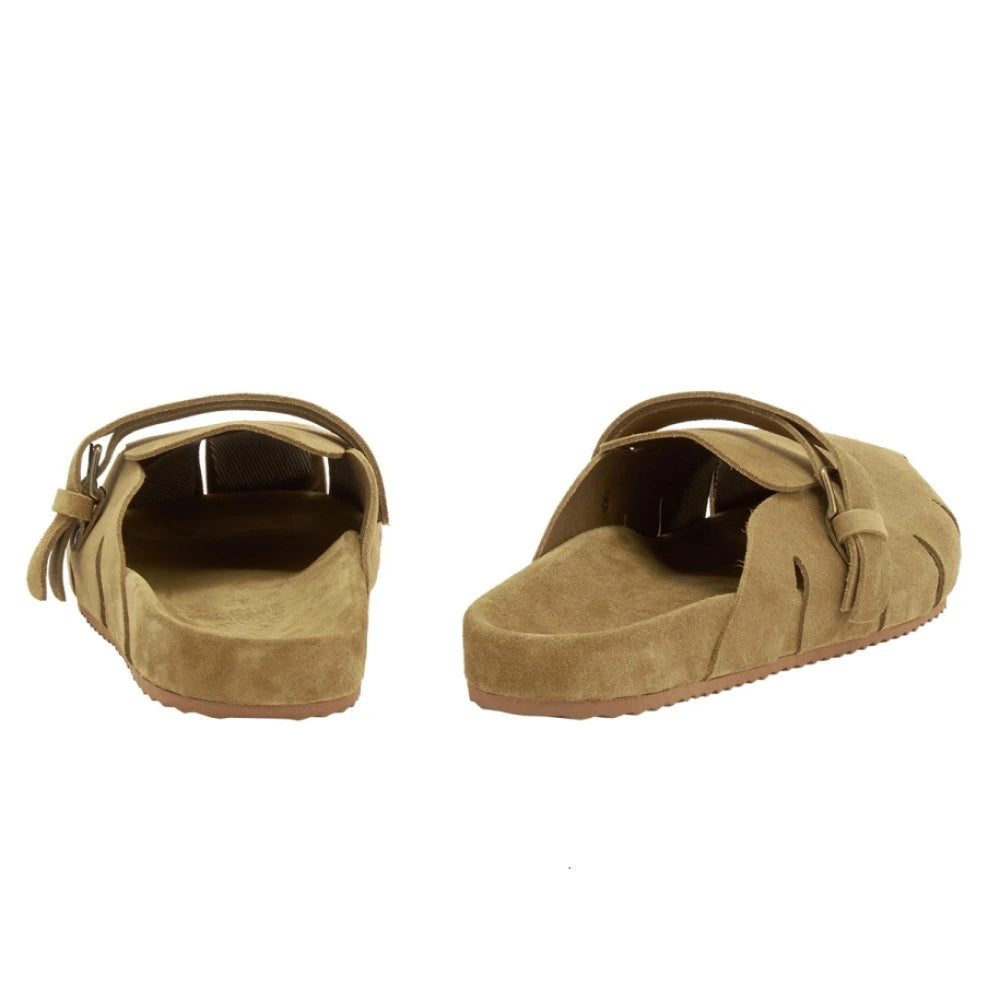 Atlas Suede Leather Military back