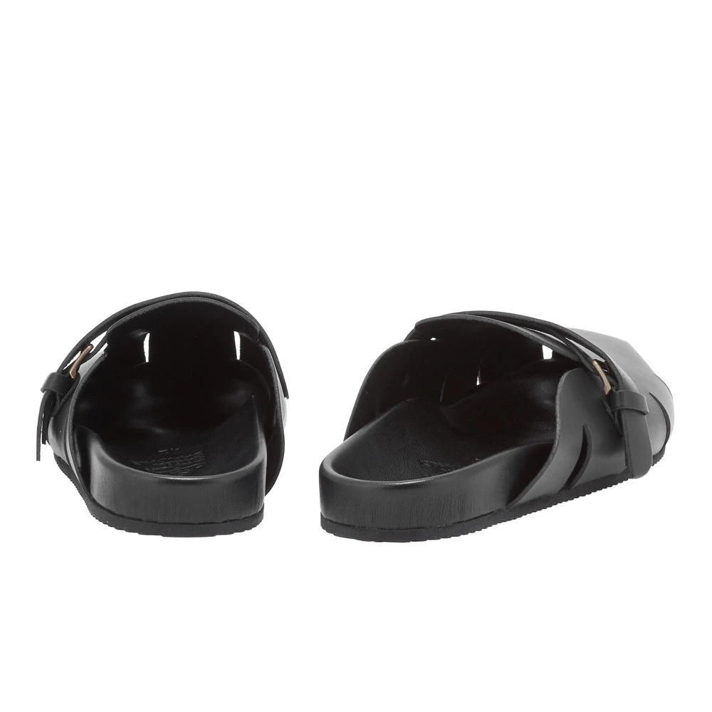 Atlas Leather Black back