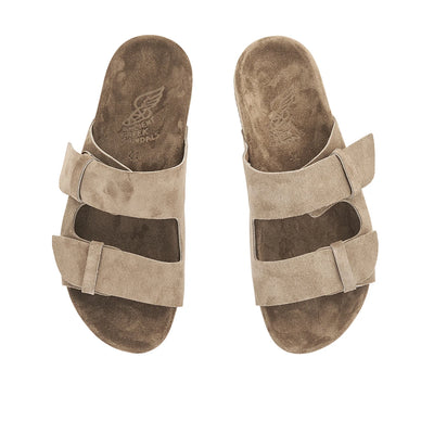 Diogenis  Suede Leather Fumo Scuro top