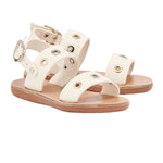 Little Clio Eyelets Soft Off White 3-4