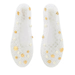 Iro with Shells Clear sandals top