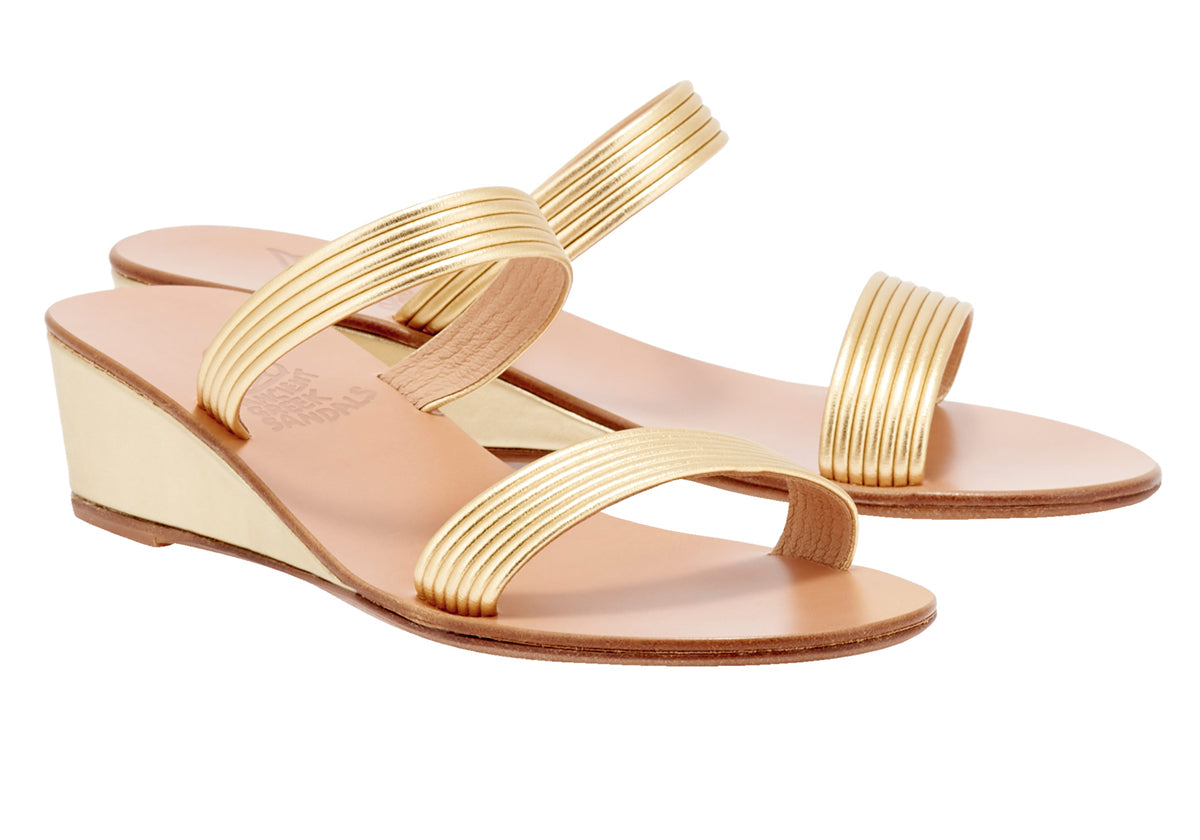 Melia Low Wedge Ancient Greek Sandals