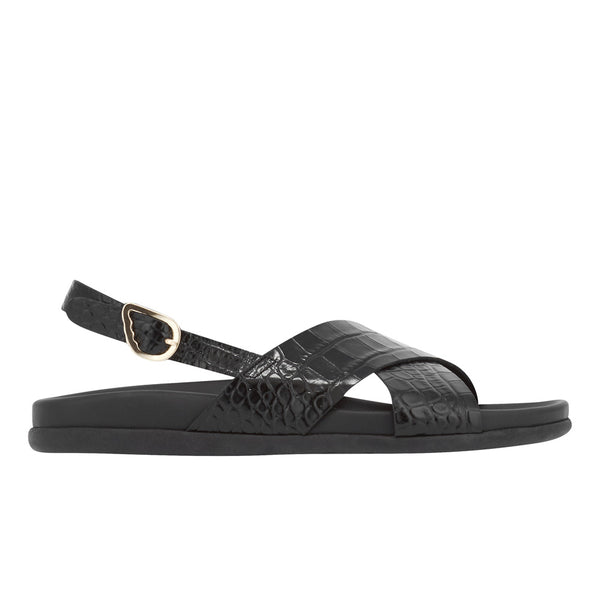 ANCIENT GREEK SANDALS フラットシューズ 37 ブラック Ikesia Leather Black – Ancient Greek Sandals