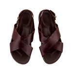 Ikesia Naplack Leather Chocolate top