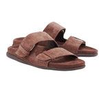 Diogenia Suede Dark Brown sandals 3-4