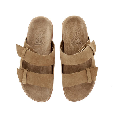 Diogenia Suede Tampa sandals top