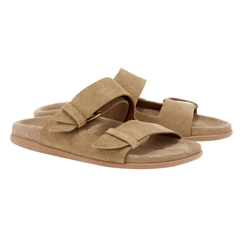 Diogenia Suede Tampa sandals 3-4