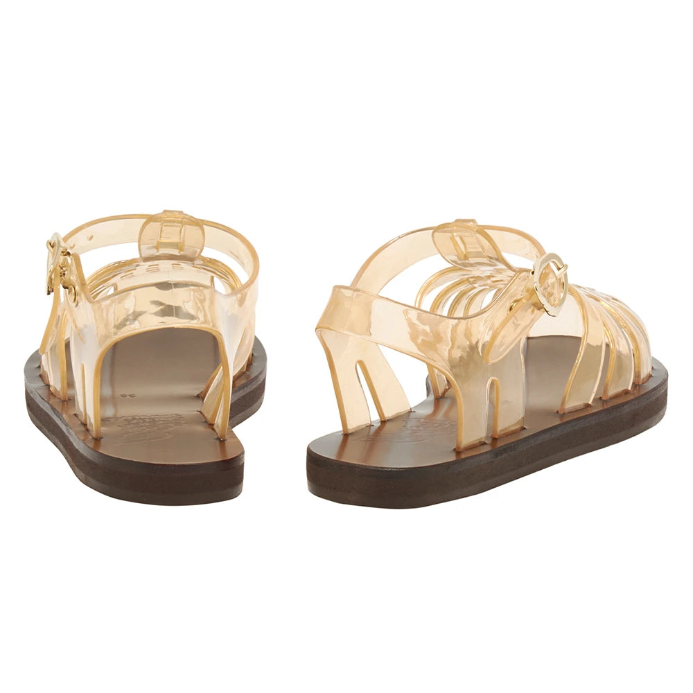 Homeria Jelly Clear Caramel – Ancient Greek Sandals