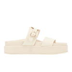 Latria 2Flatform Leather Off White sandals side