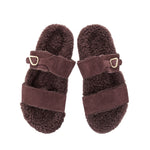 Latria 2flatform Suede All Brown sandals top