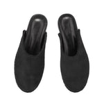 The Slipper Pony Black sandals top