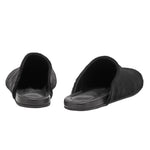 The Slipper Pony Black sandals back