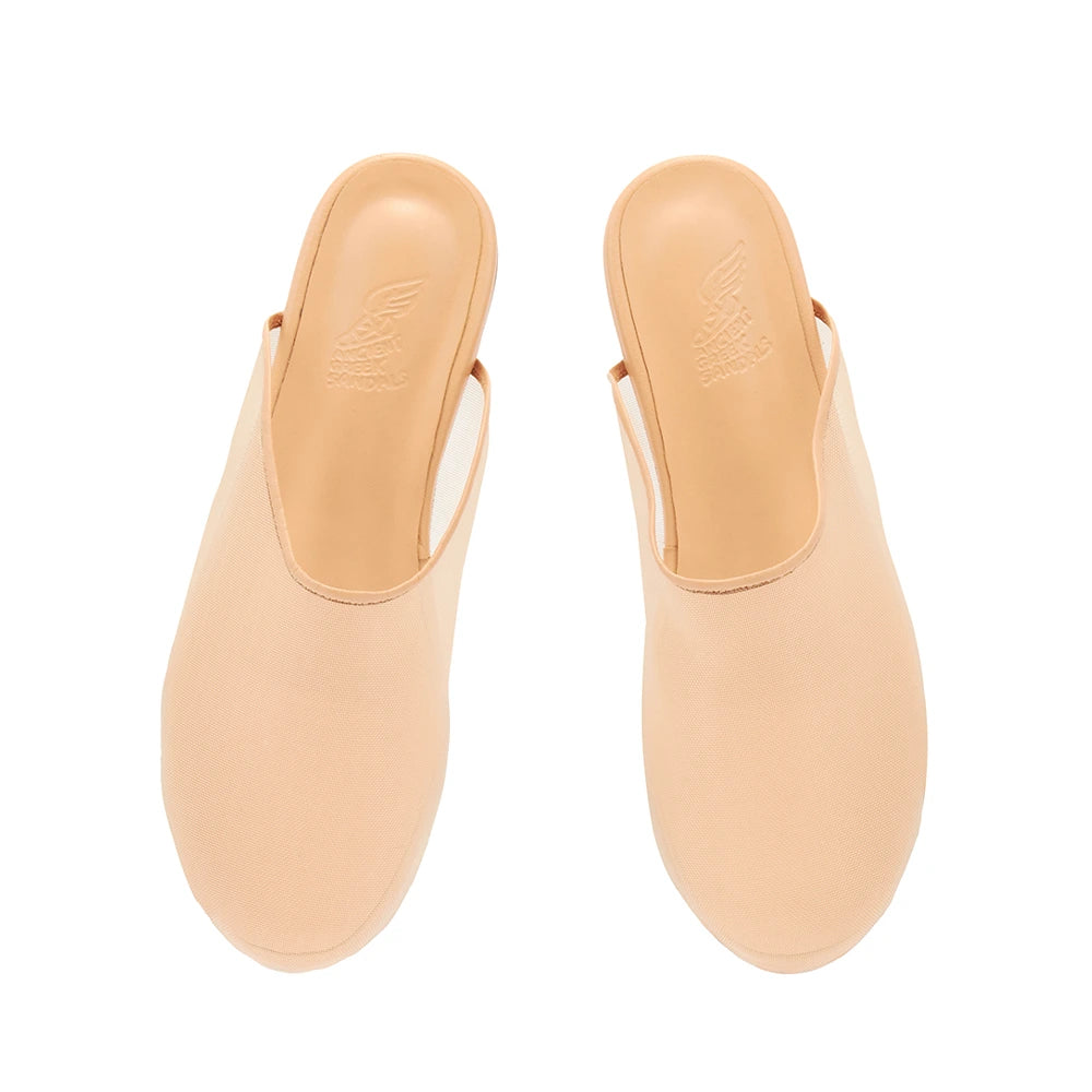 The Slipper Mesh Nude top