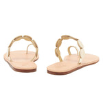 Calisto Mirror Gold sandals back