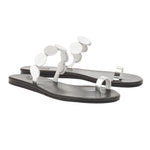 Calisto Mirror Silver sandals 3-4