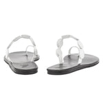 Calisto Mirror Silver sandals back