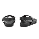 Narkisos Leather Black sandals back