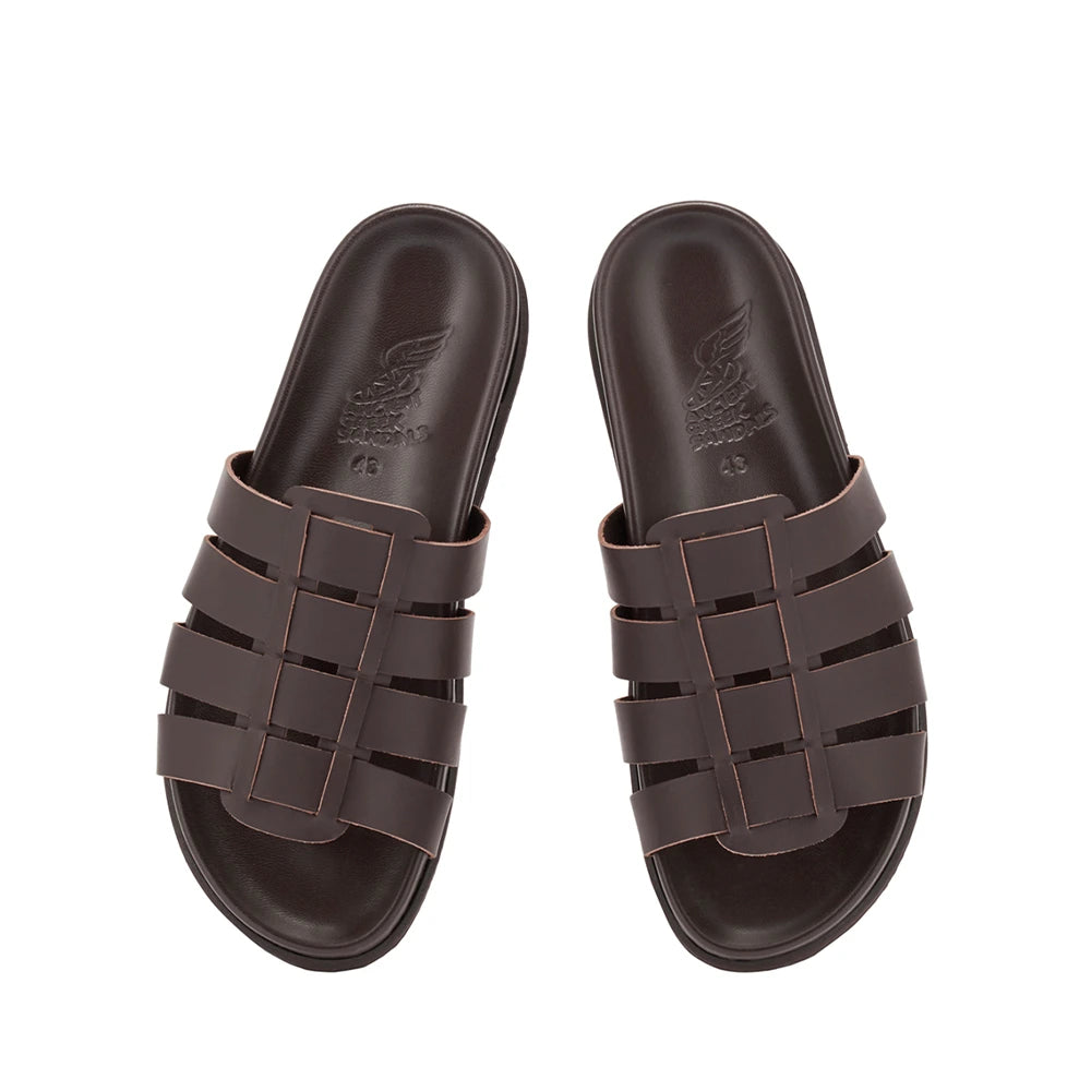 Laodamas Leather T-Moro sandals top