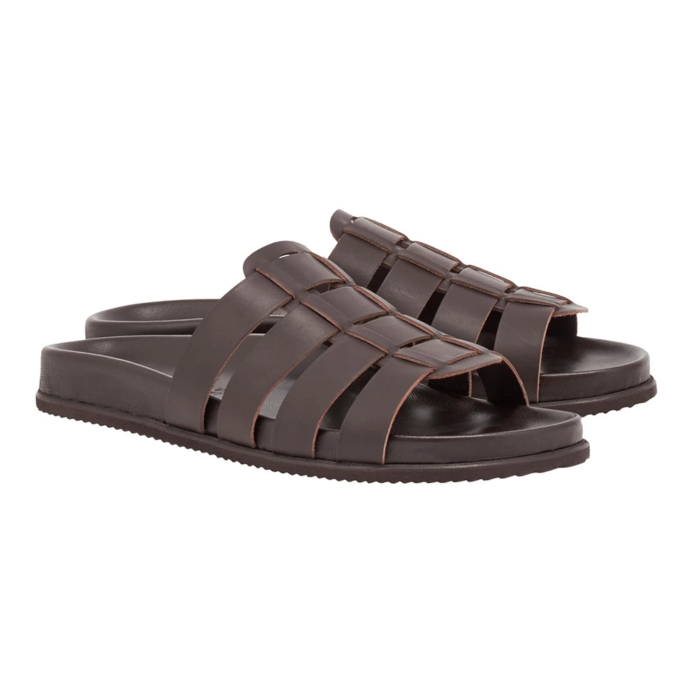 Laodamas Leather T-Moro sandals 3-4