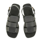 Thanos Leather Black sandals top