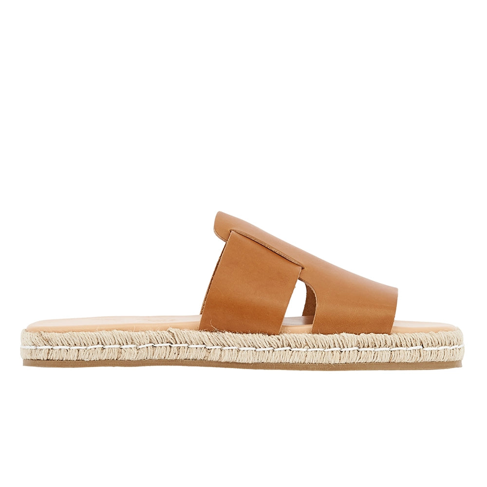 Miltiadis Espadrille Cuoio side