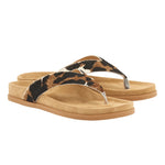 Charys Footbed Pony Cow sandals 3-4