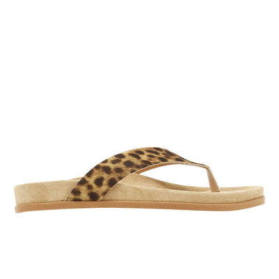 Charys Footbed Pony Lynx sandals side