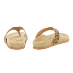 Charys Footbed Pony Lynx sandals back