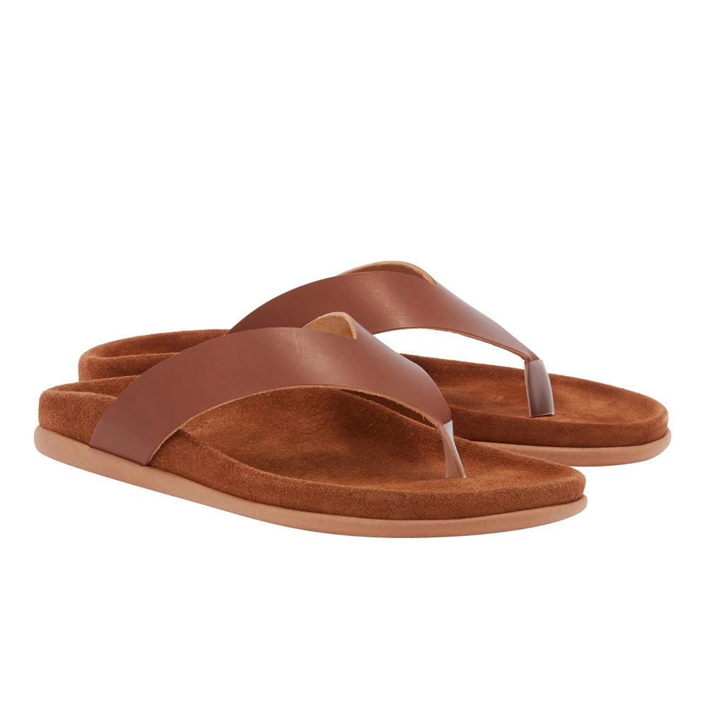 Charys Footbed Leather All Cotto sandals 3-4