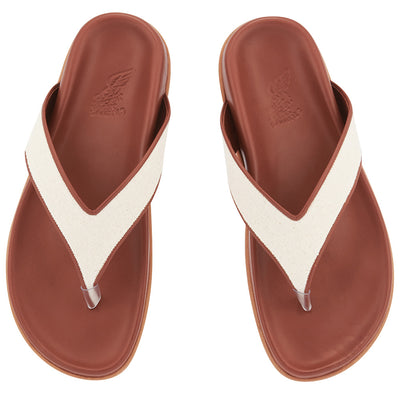 Charys Footbed Natural/Cotto